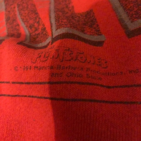 Nice cropped fitting Flintstones Ohio State Football Crewneck (1994) - Picture 3 of 5